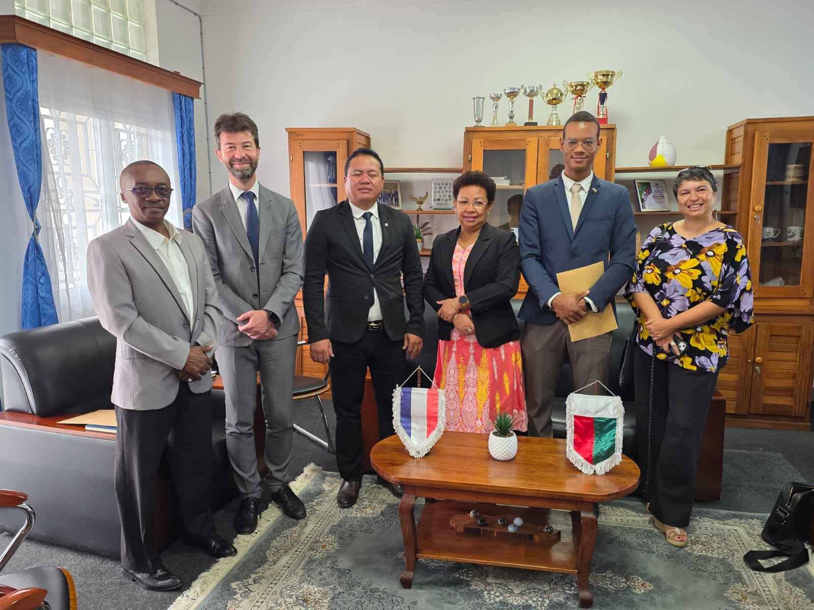Visite du Premier conseiller de l’Ambassade de France à Tamatave. (photos)