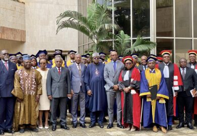 Cemac Représentation Cameroun, cérémonie de remise des parchemins aux auditeurs de la 22e promotion du Master professionnel. (photos)
