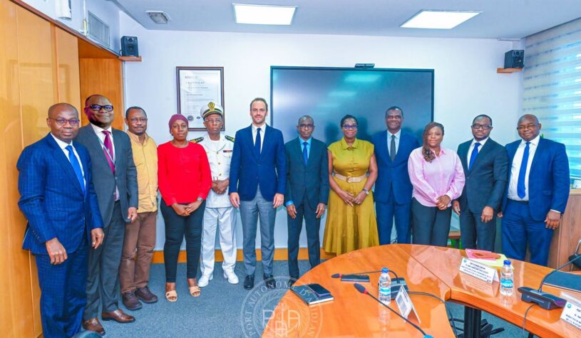 LE DIRECTEUR GÉNÉRAL DU PAA ÉCHANGE AVEC UNE DÉLÉGATION D’ABIDJAN TERMINAL. (photos)