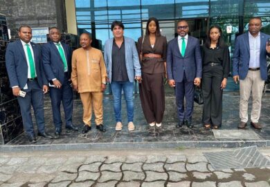 Une délégation conduite par M. Martin Crisanto Ebe Mba, Président du Conseil d’Administration de BANGE S.A. (photos)