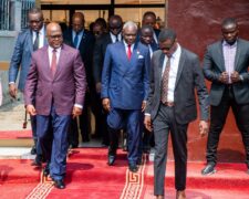 Congo: Retour en images sur l&rsquo;accueil par le Premier Ministre, Chef du Gouvernement Anatole Collinet. (photos)