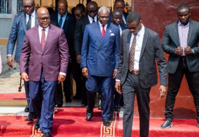 Congo: Retour en images sur l&rsquo;accueil par le Premier Ministre, Chef du Gouvernement Anatole Collinet. (photos)