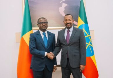 Le Premier ministre Abiy Ahmed (Dr.) a discuté avec le président du Bénin Romuald Wadagni. (photos)