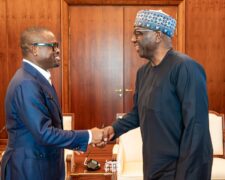 Le Président Romuald Wadagni reçoit le Vice-Président Kashim Shettima. (photos)