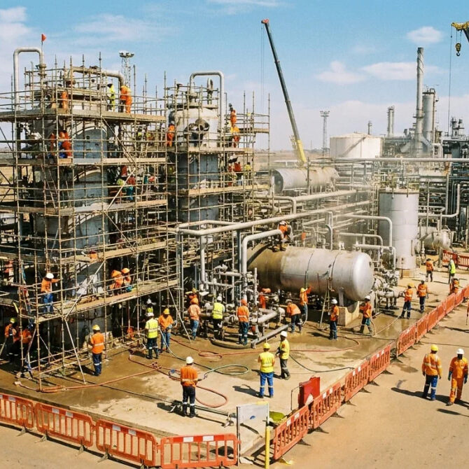 Industrial Cleaning During Plant Shutdowns and Maintenance Turnarounds