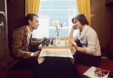 En images: comment voyageait-on en train en URSS?