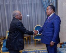 Denis SASSOU-N’GUESSO, a échangé, à sa résidence du plateau, avec le Président de la commission de la CEMAC. (photos)