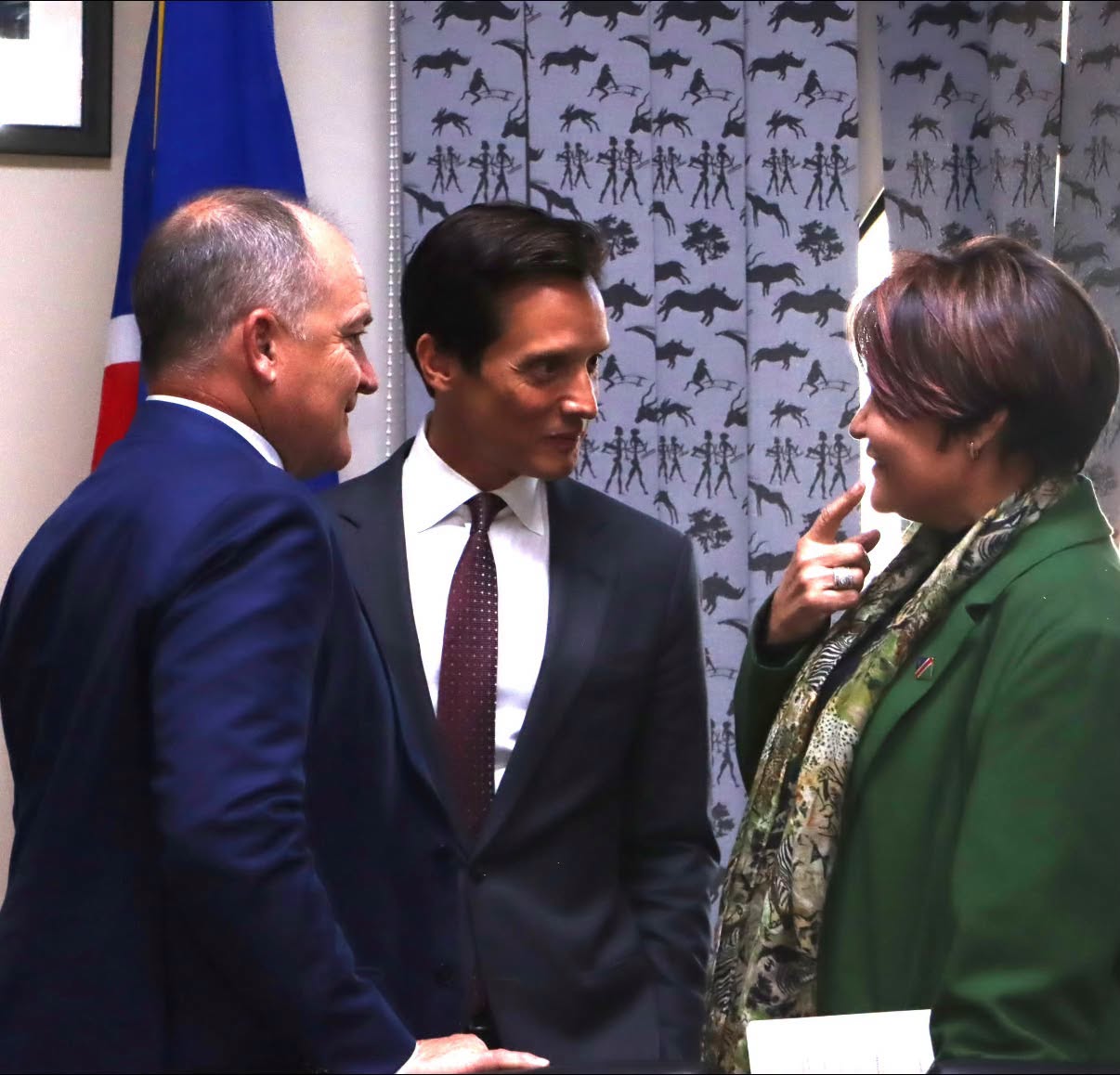 l&rsquo;Ambassadeur Giordano s&rsquo;est rencontré avec le ministre des industries, des mines et de l&rsquo;énergie de Namibie. (photos)