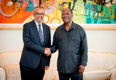 Directeur Général de l&rsquo;OMS, Dr Tedros Adhanom Ghebreyesus, a réitéré l&rsquo;appui de son Organisation à la Côte d’Ivoire. (photos)