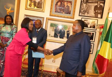 Denis SASSOU-N’GUESSO, a reçu une délégation de la diaspora congolaise. (photos)